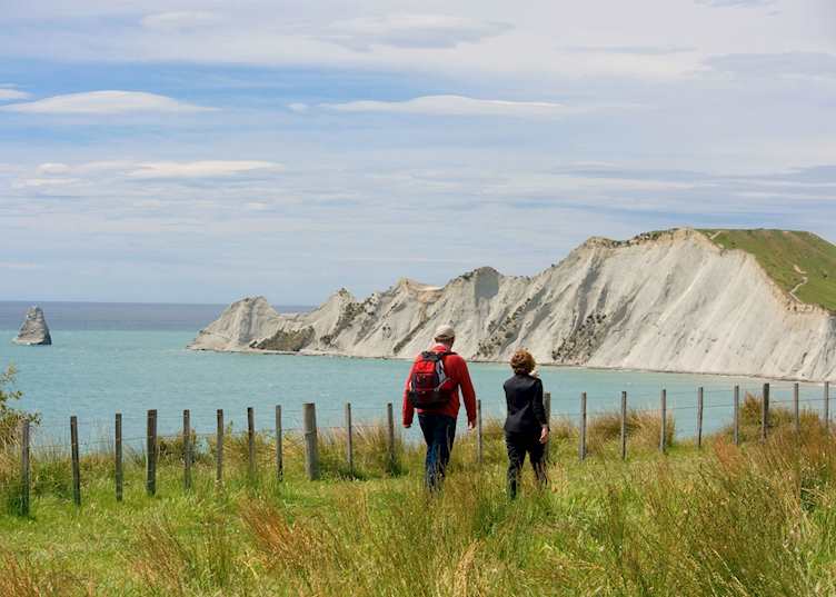 Walking at Cape Kidnappers