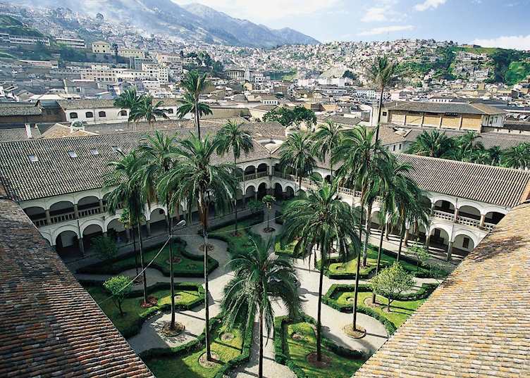 Colonial Courtyard, Quito