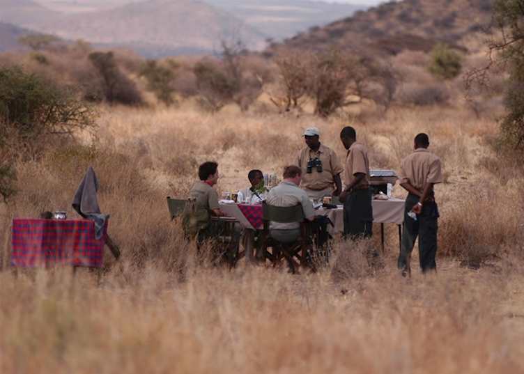 Picnic in the West Kilimanjaro Concession Area