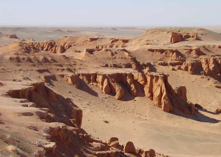 Red Cliffs at Bayanzag, Gobi Desert