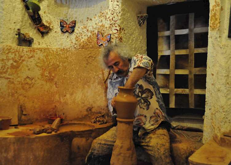 Chez Galip pottery workshop