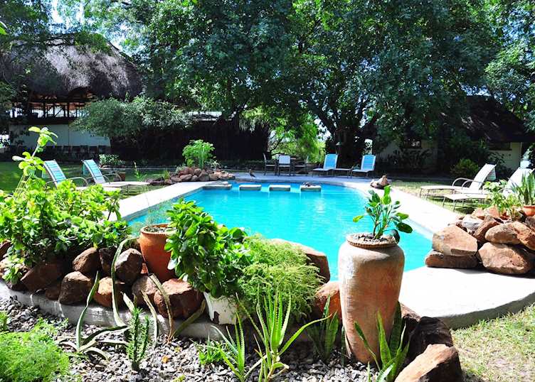 Pool area, Waterberry Zambezi Lodge, Livingstone & The Victoria Falls