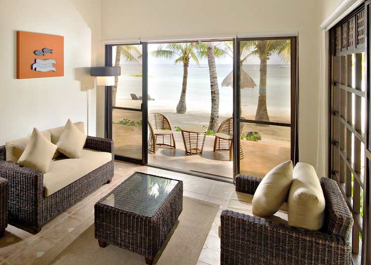 Premium Beachfront Living Room, South Palms Resort, Bohol