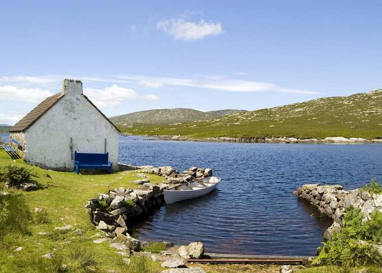 Small boat in Connemara