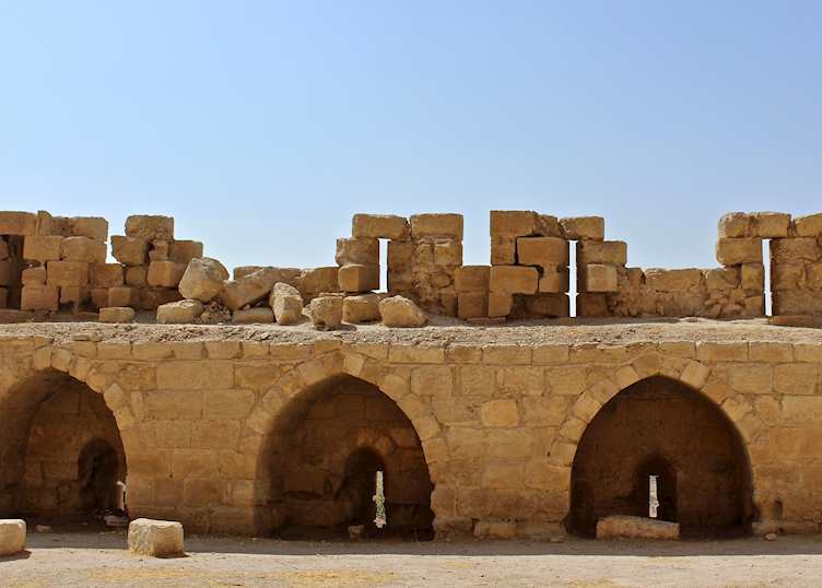 Archer's window ruins, Kerak Castle