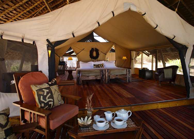Tent at Jongomero 
