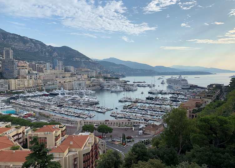View of Port Hercules, Monte Carlo