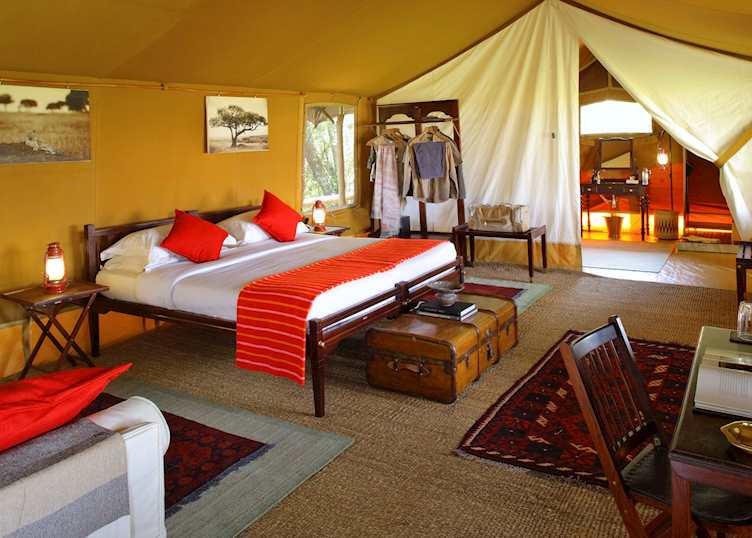 Tented room, Elephant Pepper Camp