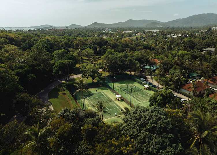 Tennis courts, Napasai