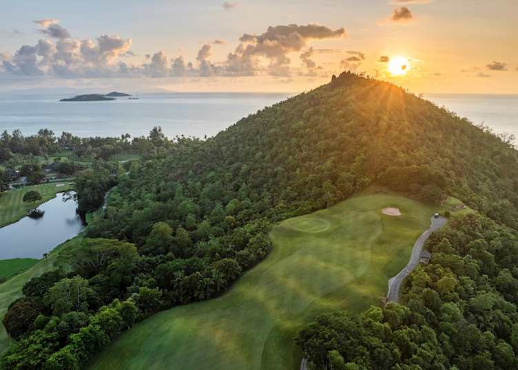 Golf course at Constance Lemuria