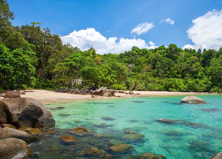 Sandy beach on Khao Lak