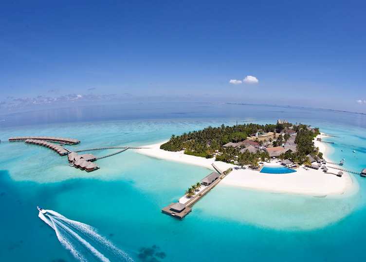 Aerial view, Niva Velassaru Maldives