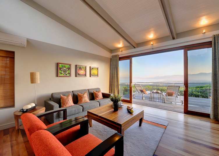 Suite lounge, Grootbos Private Nature Reserve, Hermanus