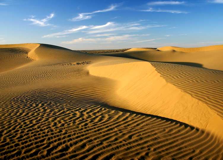 Sand dunes of the Thar Desert, Jaisalmer