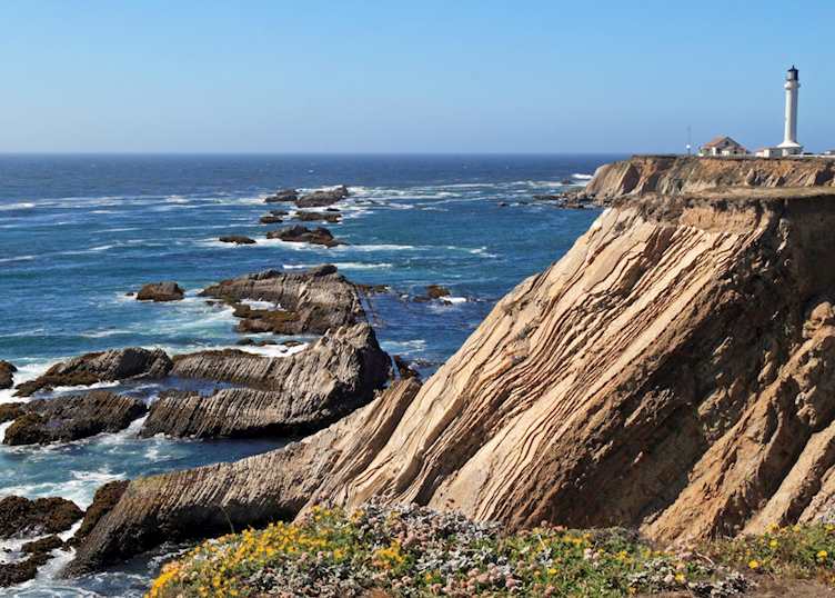 Point Area Lighthouse, Mendocino, northern California