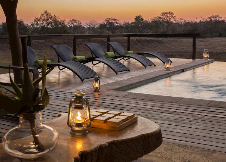Pool area, Arathusa Safari Lodge