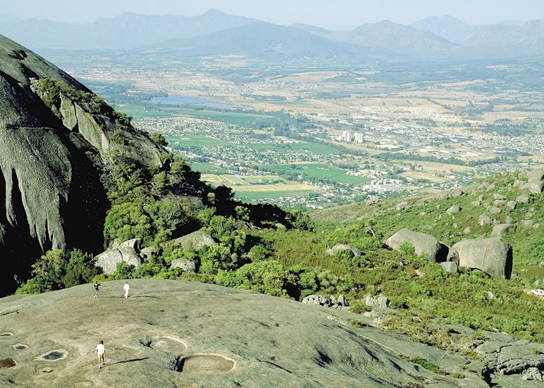 View from Paarl Rock View from Paarl Rock