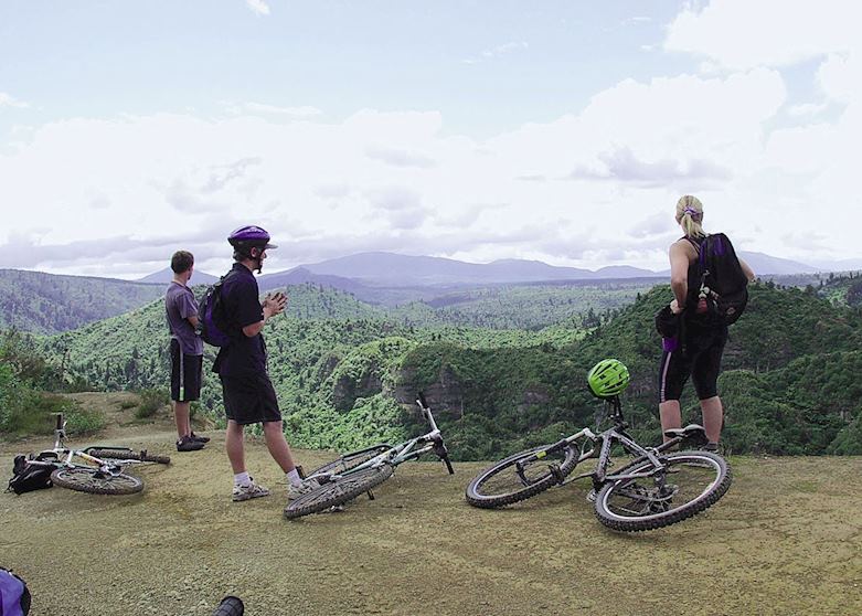 Full day guided mountain bike tour, Taupo Full day guided mountain bike tour, Taupo