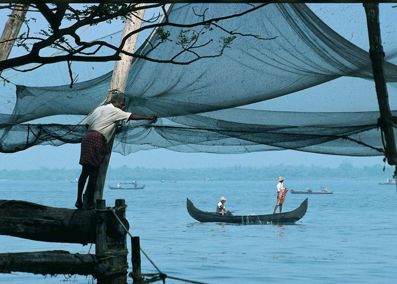 Chinese fishing net, Cochin Chinese fishing net, Cochin