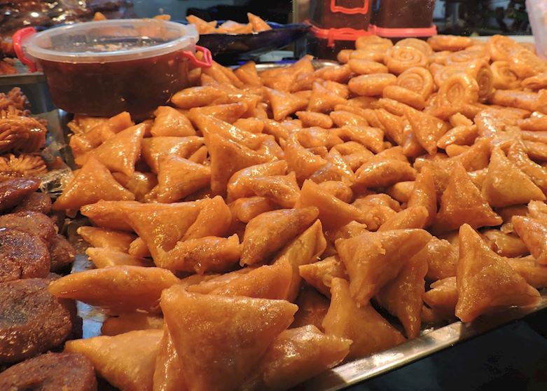Sweets in the market of Fez Sweets in the market of Fez