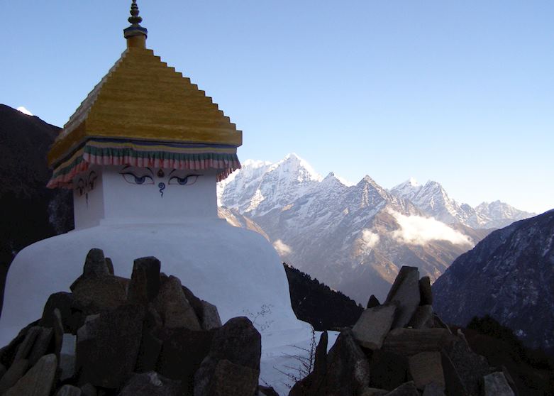 Chorten, Everest Region, Nepal Chorten, Everest Region, Nepal