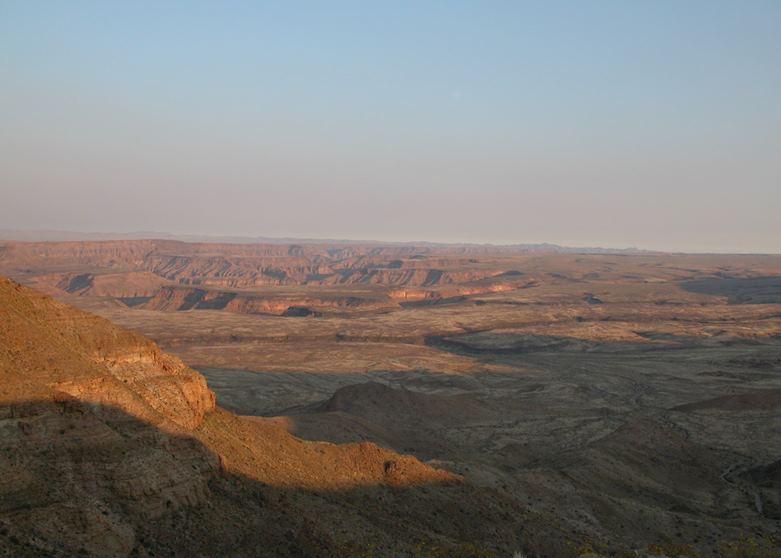 View from Grand View Lodge, Fish River Canyon View from Grand View Lodge, Fish River Canyon