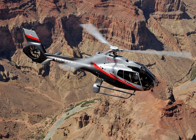 Helicopter flight over the Grand Canyon Helicopter flight over the Grand Canyon