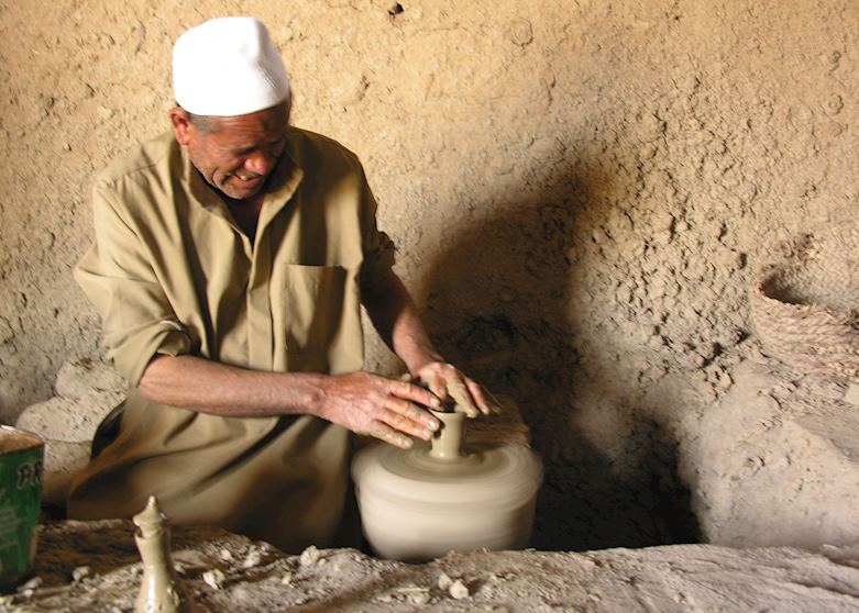 Pottery in Dakhla Oasis, Egypt Pottery in Dakhla Oasis, Egypt