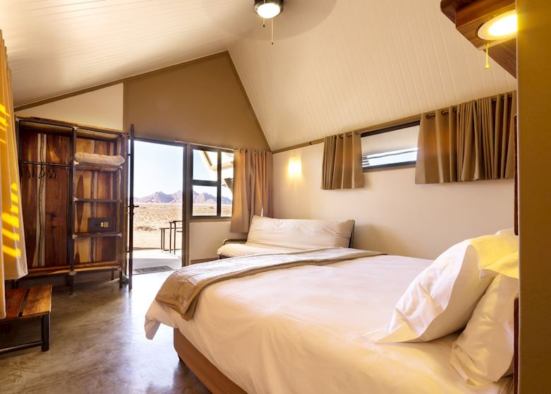 Accommodation at Desert Quiver Camp