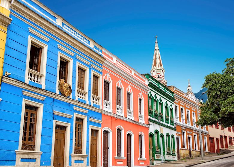 Colorful facades, Bogota