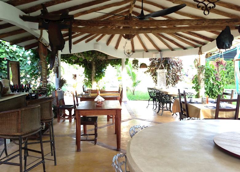 Dining area La Casona Trinidad
