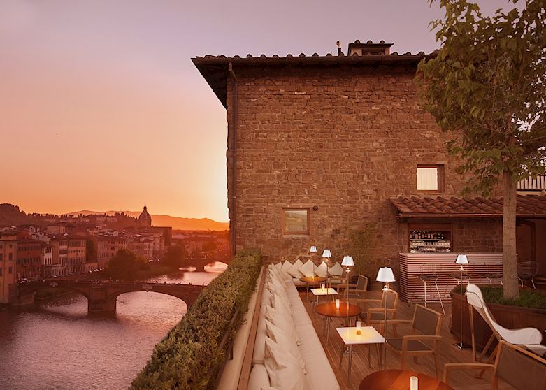 La Terraza Lounge Bar at the Continentale, Florence