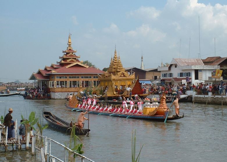 Phaung Daw Oo Pagoda Festival, Inle Lake Phaung Daw Oo Pagoda Festival, Inle Lake