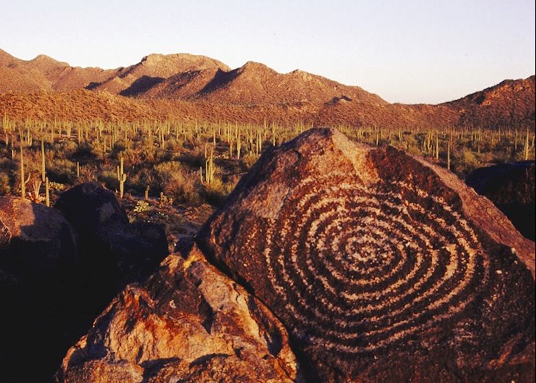 Petroglyphs in the Sonoran Desert near Phoenix Petroglyphs in the Sonoran Desert near Phoenix