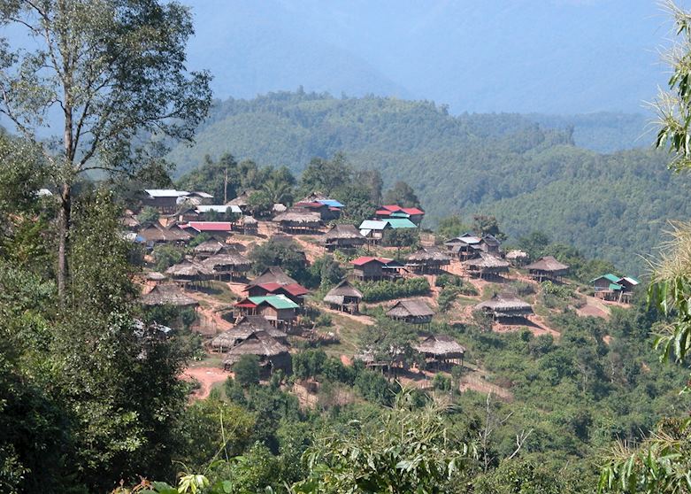 The Akha village of Ban Nam Yang