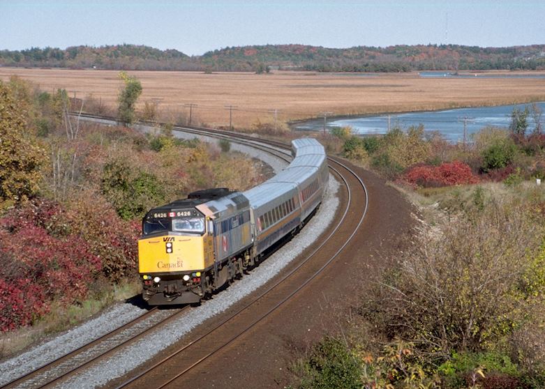 Via Rail train