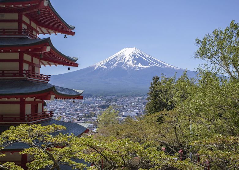 Chureito Shrine in Kawaguchi-ko