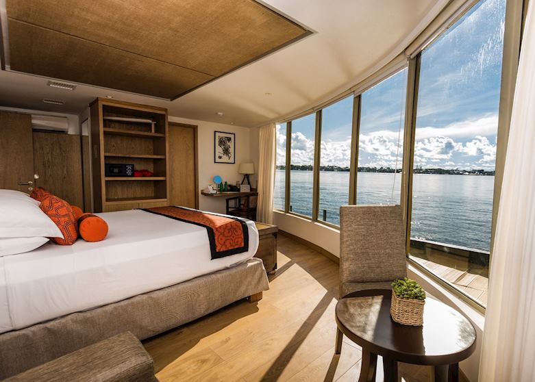 Corner suite on the Delfin III