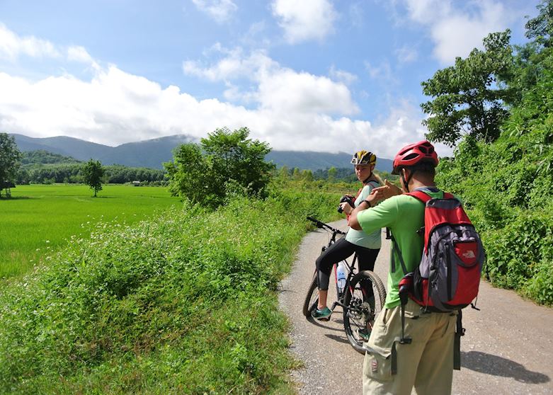 Cycling around Chiang Rai