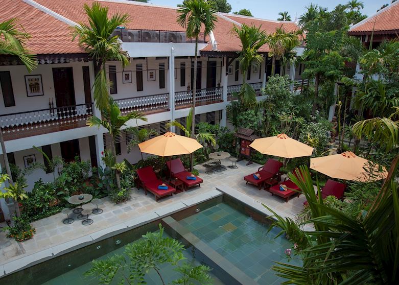 Garuda swimming pool, Montra Nivesha, Siem Reap
