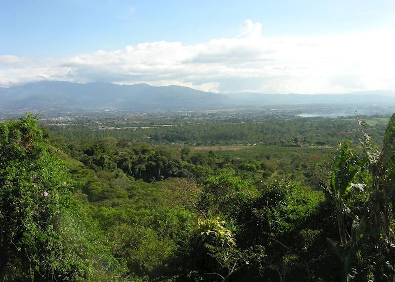 Distant view of San Jose, Costa Rica