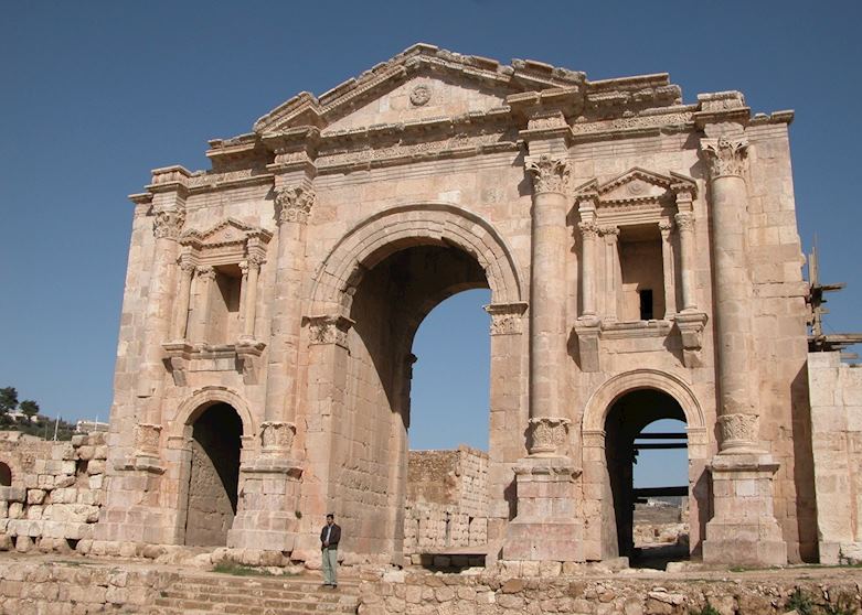 Hadrians Arch, Jerash, Jordan