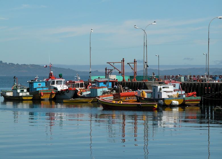 Ancud Harbour, Chiloe Island