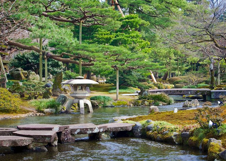 Kenrokuen Garden in Kanazawa Kenrokuen Garden in Kanazawa