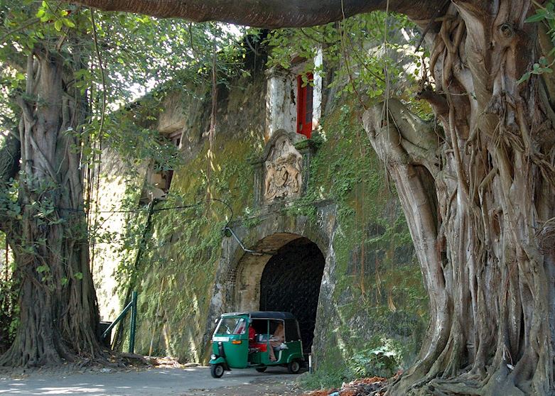 Gate into Galle Fort Gate into Galle Fort