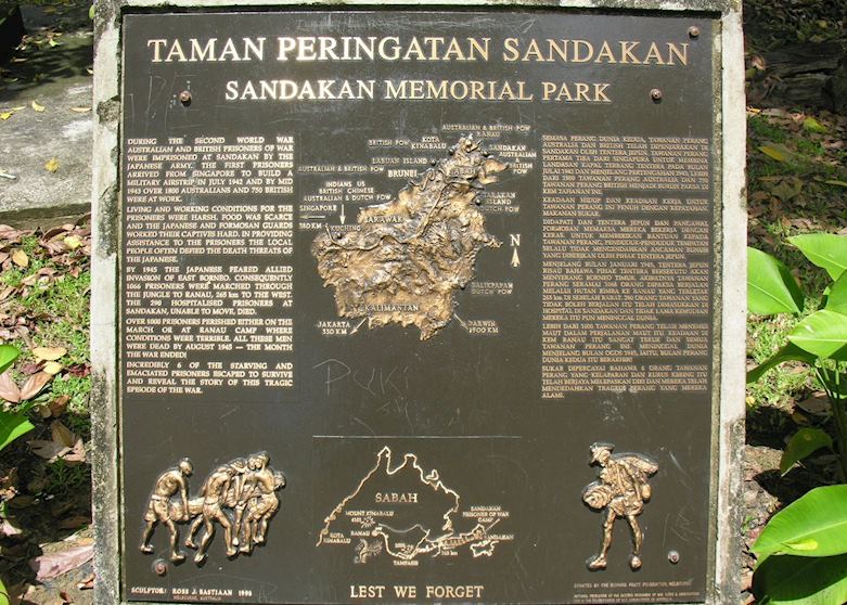 Australian War Memorial Park, Sandakan, Malaysian Borneo