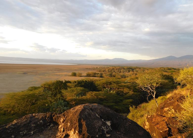 View of Lake Eyasi