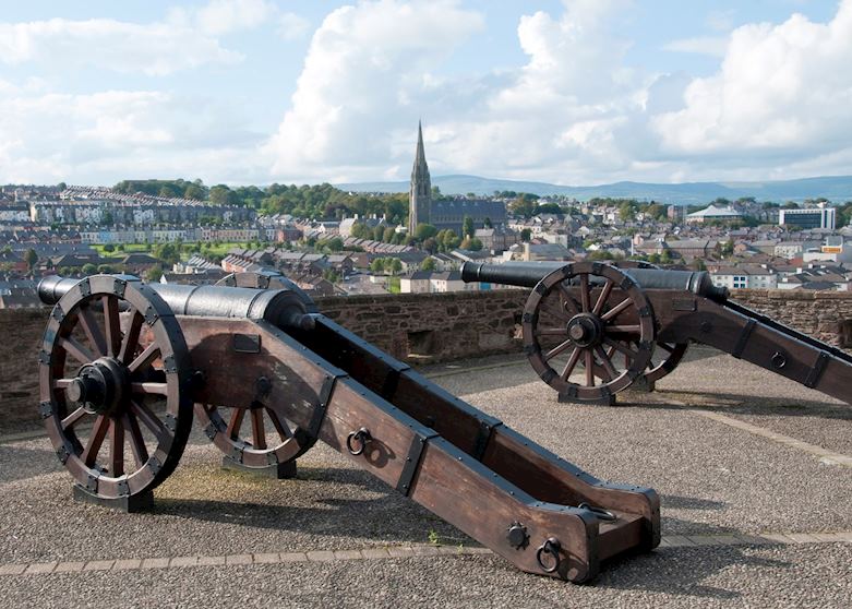 Old cannons in Derry/Londonderry