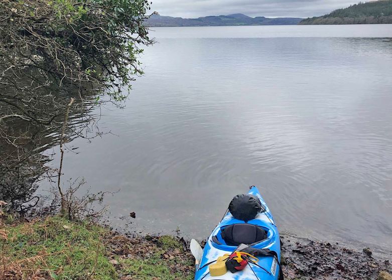 Kayaking on Lough Gill
