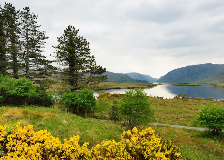 Landscape of Glenveagh National Park